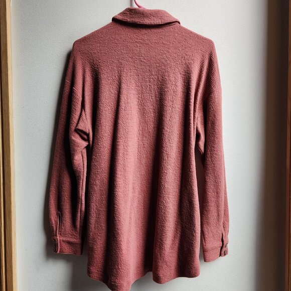 Madewell Women's Button Down Shirt in Rust Red - Picture 16 of 16